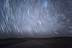 Namibian Night Sky: Capturing the Milky Way in Star Trails