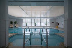 Wiltshire. Architectural photo of a pool in a hotel by Anna Dobrovolskaya-Mints
