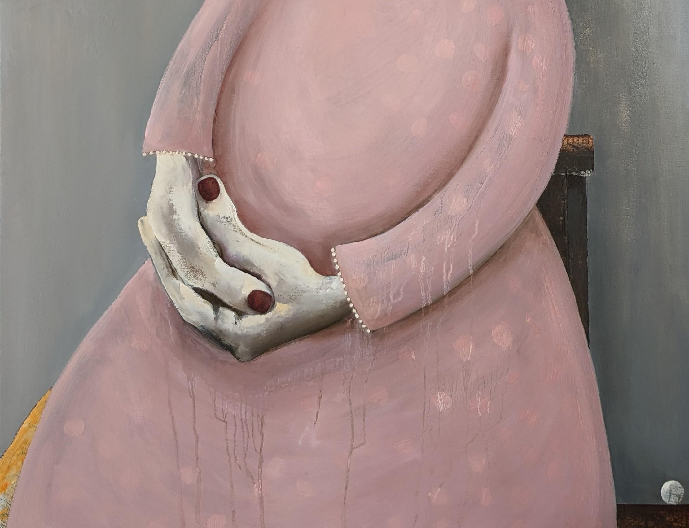 Gwen - Painting Surrealismo di Anna E Davies