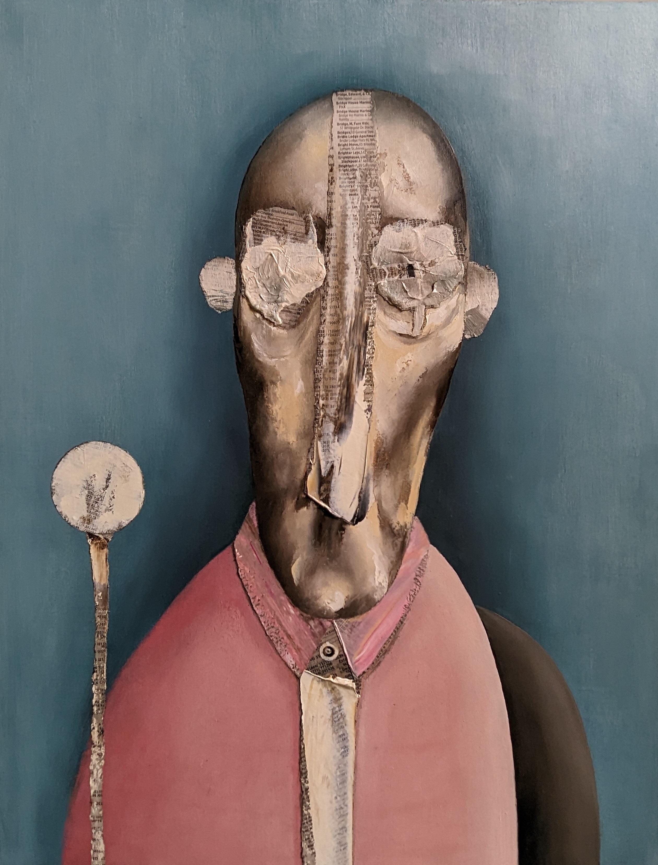 Polstermöbel – Painting von Anna E Davies