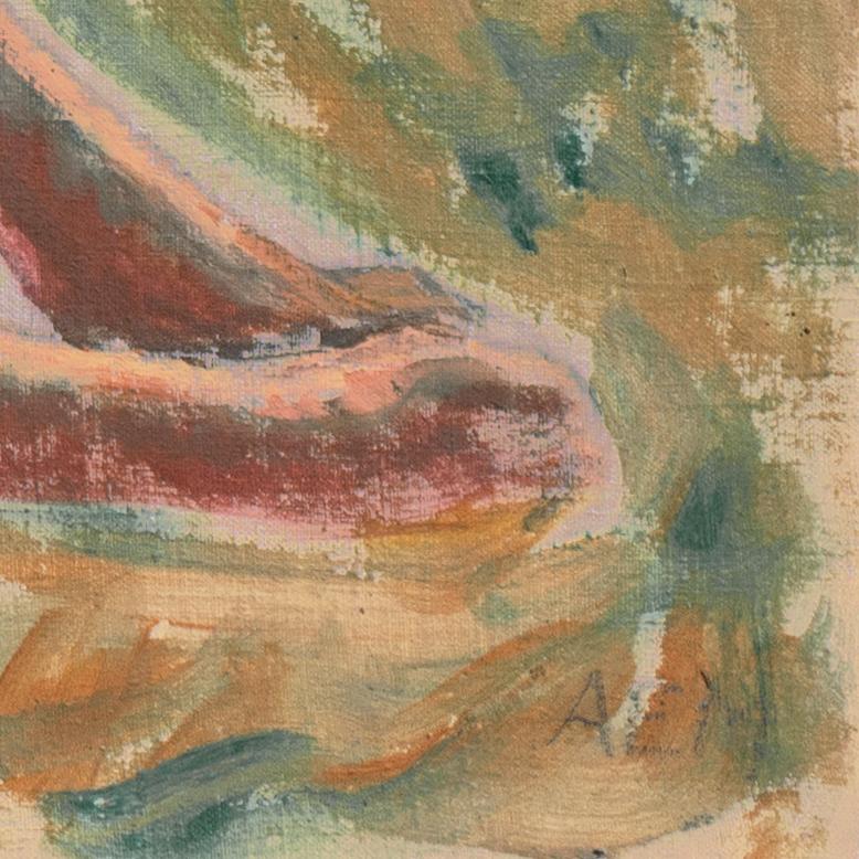 Mère et enfant, femme impressionniste, Paris, Académie Julian, Benezit en vente 3