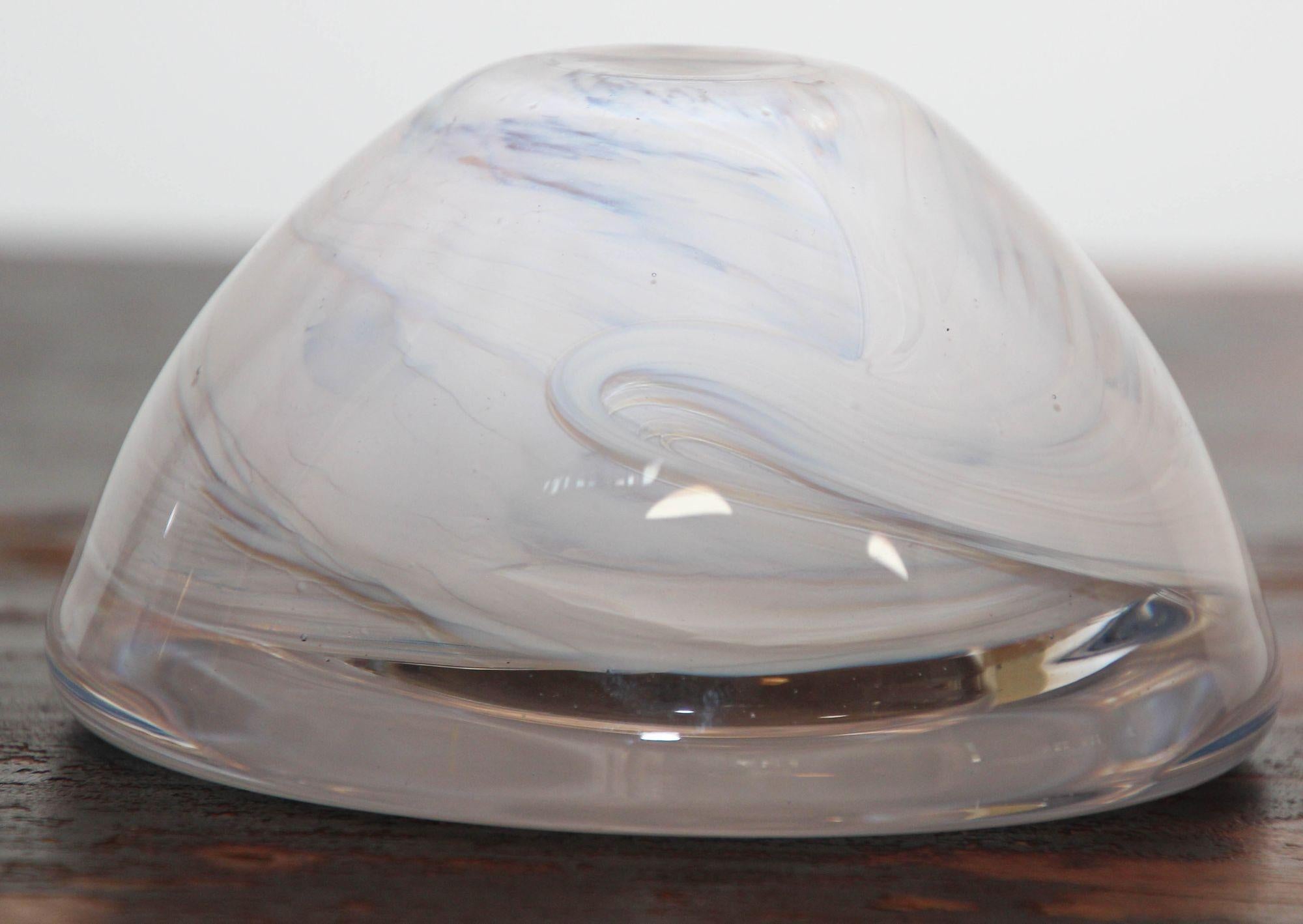 Anna Ehrner for Kosta Boda White Crystal, 1990s For Sale 12