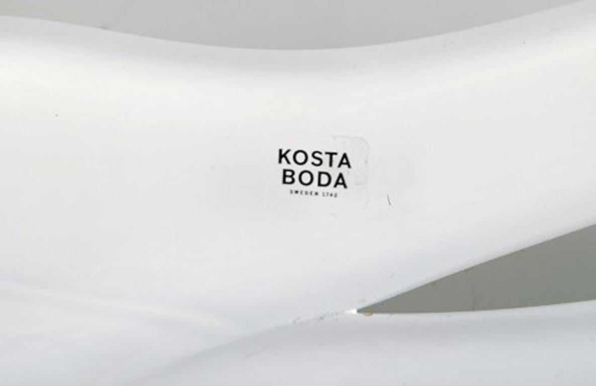 kosta boda white bowl