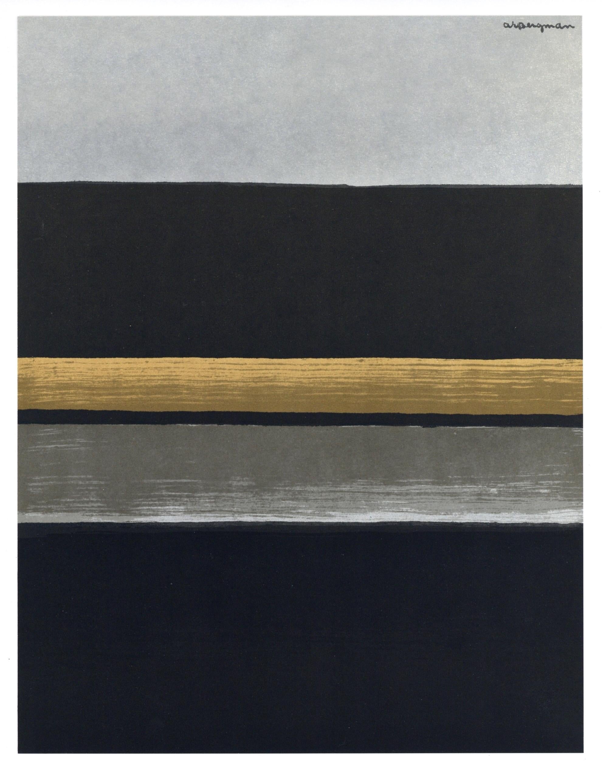 Lithograph on vélin paper. Inscription: Unsigned and unnumbered, as issued. Good condition. Notes: From the volume, XXe Siècle, N° 35, 1970. Published and printed under the direction of Gualtieri di San Lazzaro, éditeur, Paris, by Société