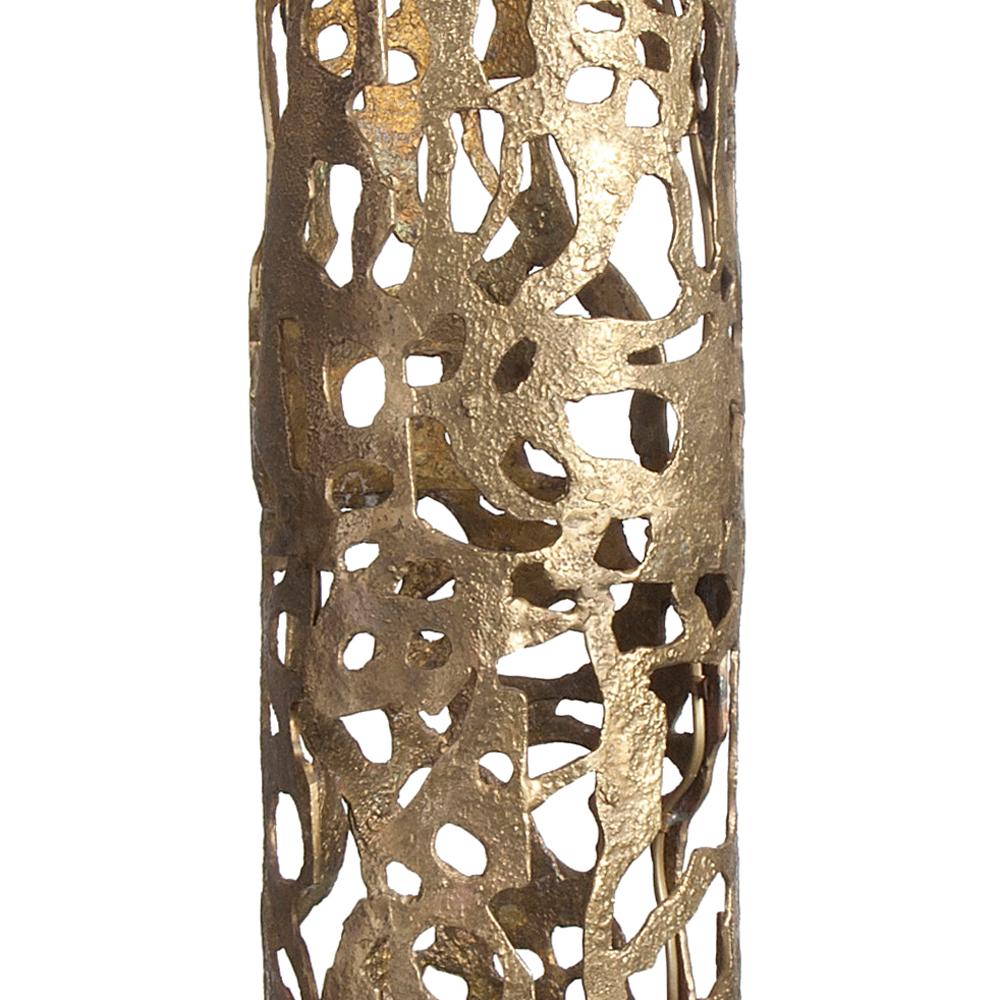 Anna Floor Lamp in Solid Bronze In New Condition For Sale In Paris, FR