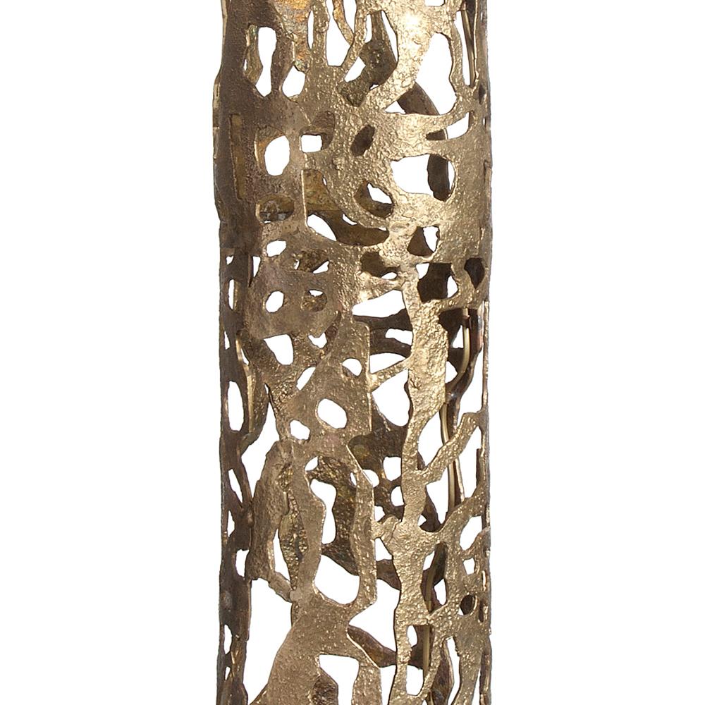 Contemporary Anna Floor Lamp in Solid Bronze For Sale