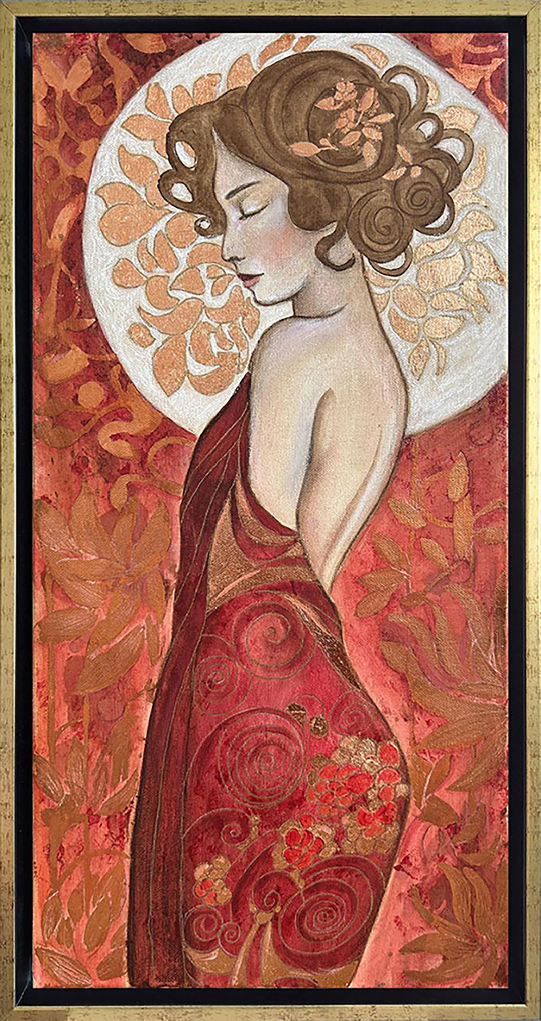 Sentir la belleza - Painting de Anna Goldbrook