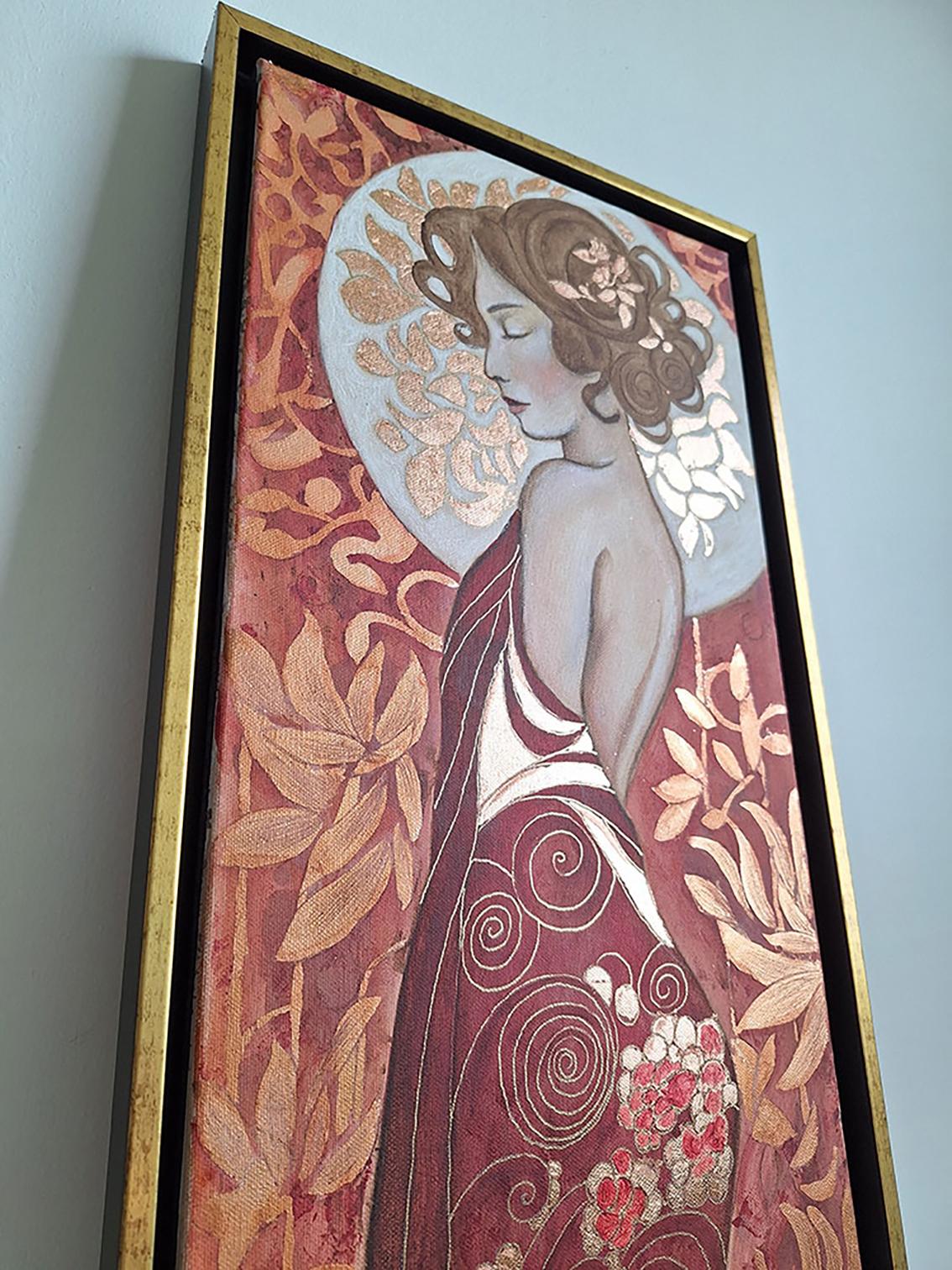 Sentir la belleza - Painting Art Decó de Anna Goldbrook
