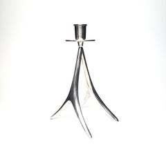 Anna Greta Eker 830 Silver Candlestick