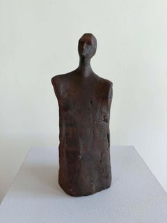 Escultura de cerámica Anna-Greta Remund, Suecia, mediados del siglo XX