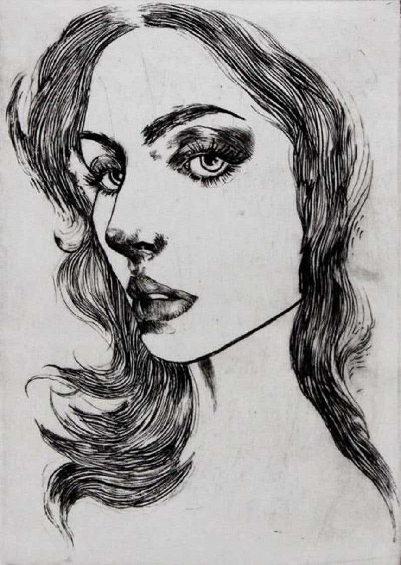 Anna Halarewicz - Women - XXI Century, Contemporary Etching, Fashion