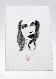 Ella - Siglo XXI, Aguafuerte, Estampado de moda, Mujer