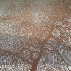 Anna Harley, Willow with Seagulls, Limited Edition Print, Tree Art