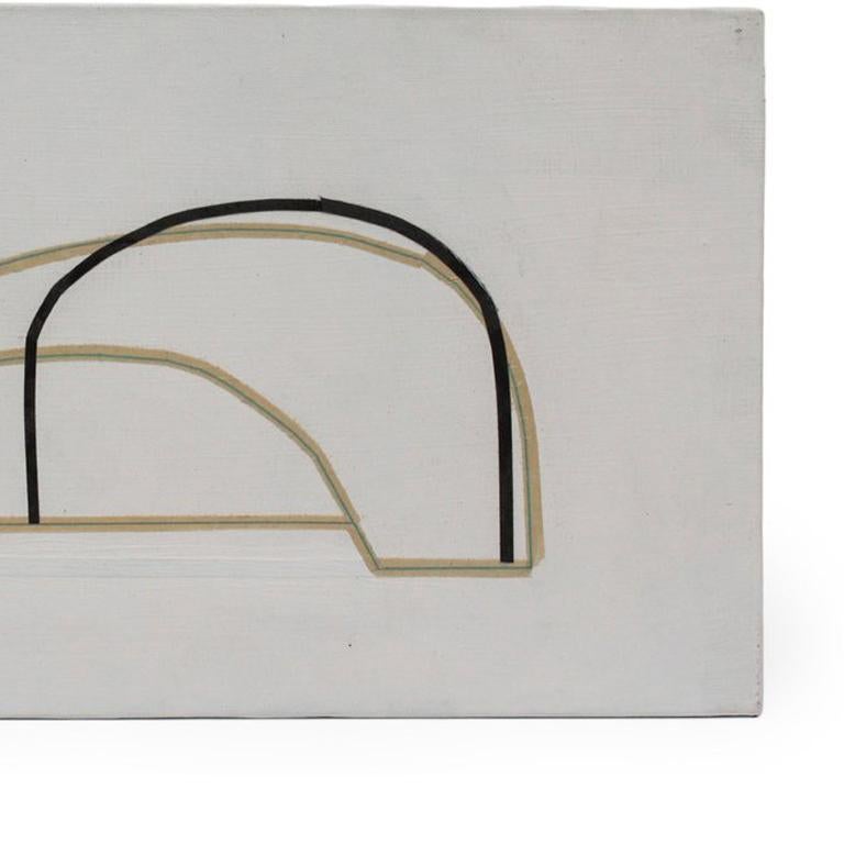 Deep Springs Collage (Structure, Black Line) by Anna Hepler For Sale 1
