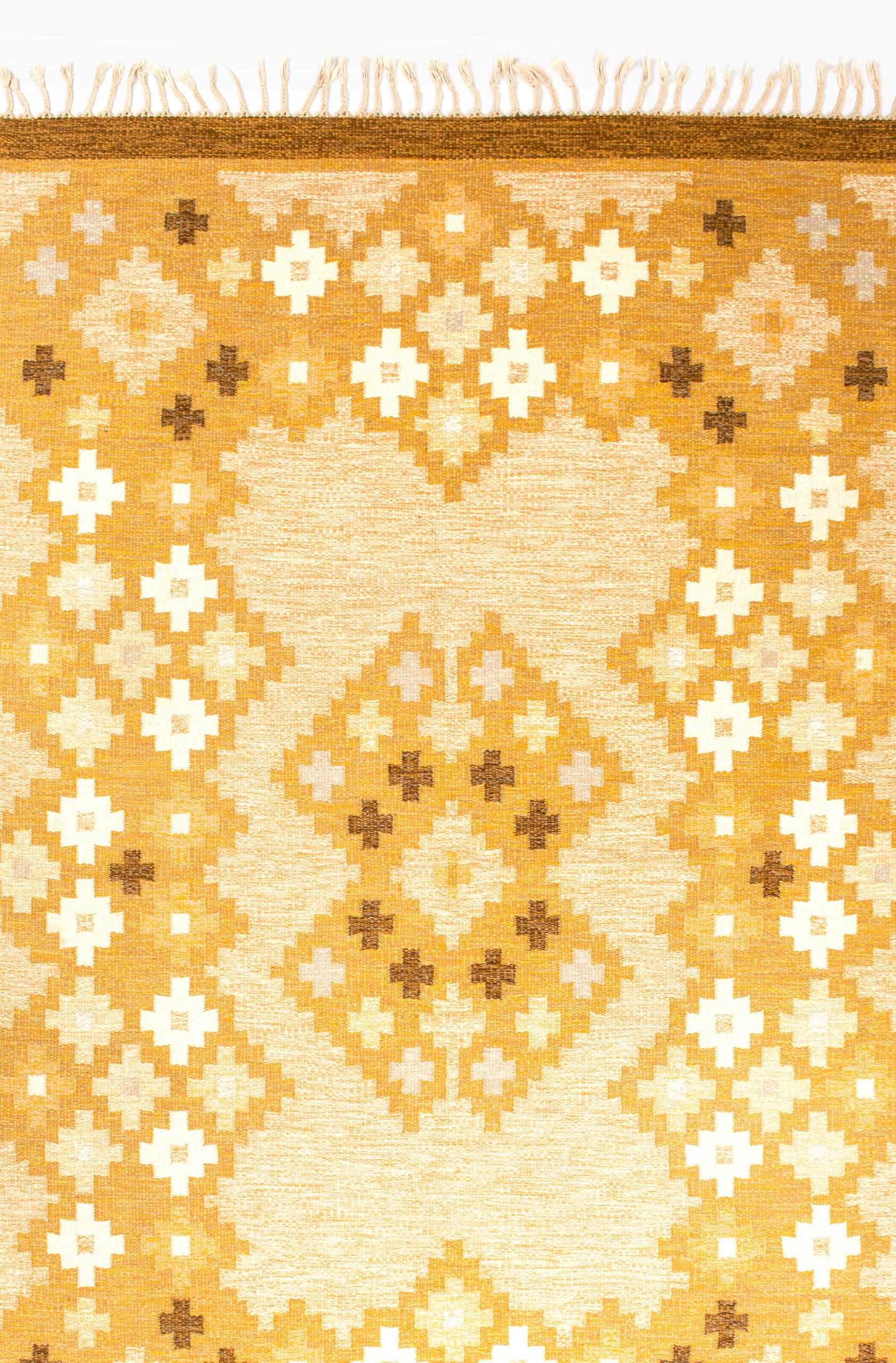 Wool Anna-Johanna Ångström Carpet Produced in Sweden For Sale