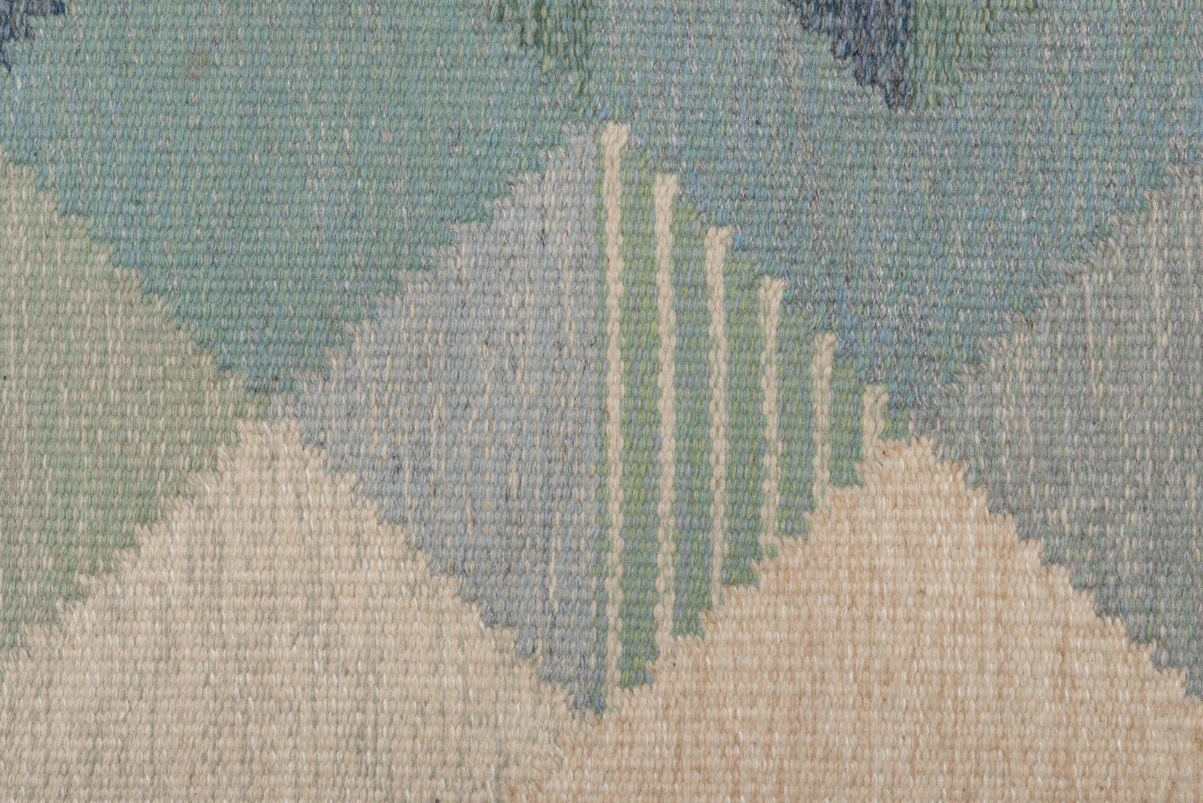 Anna Johanna Ångström Rölakan Carpet Aniara Sweden 1960 For Sale 3