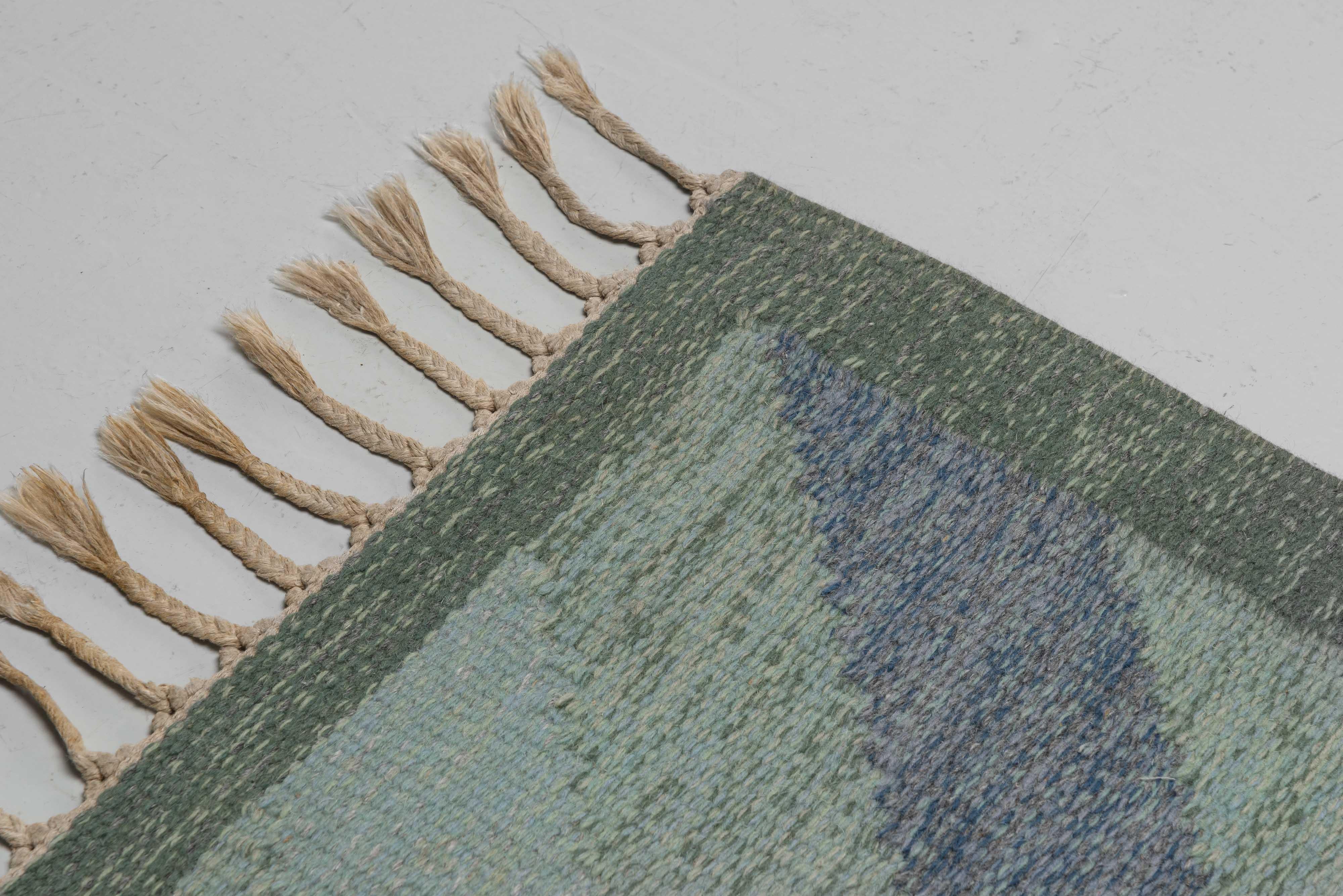 Anna Johanna Ångström Rölakan Carpet Aniara Sweden 1960 For Sale 5
