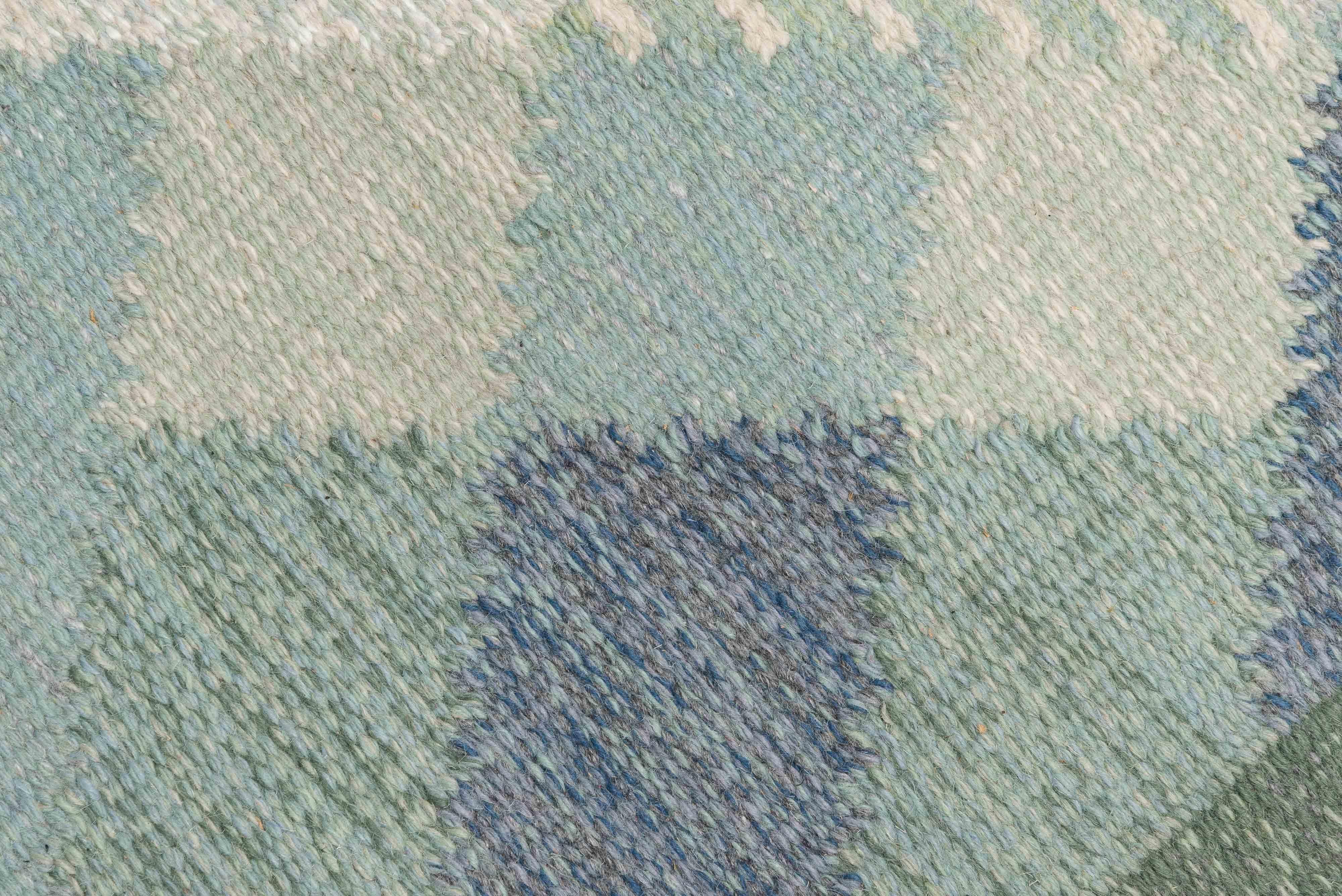 Anna Johanna Ångström Rölakan Carpet Aniara Sweden 1960 For Sale 7