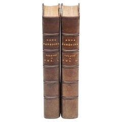 2 Vols. Le comte Lyof N. Tolstoi.Anna Karenina