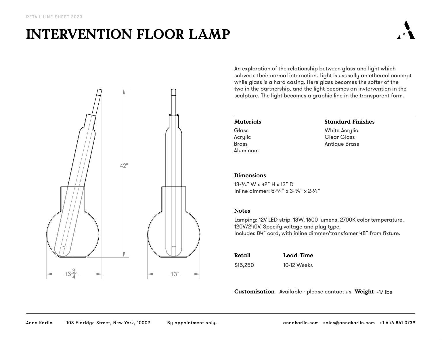 Anna Karlin Intervention Floor Lamp For Sale 6