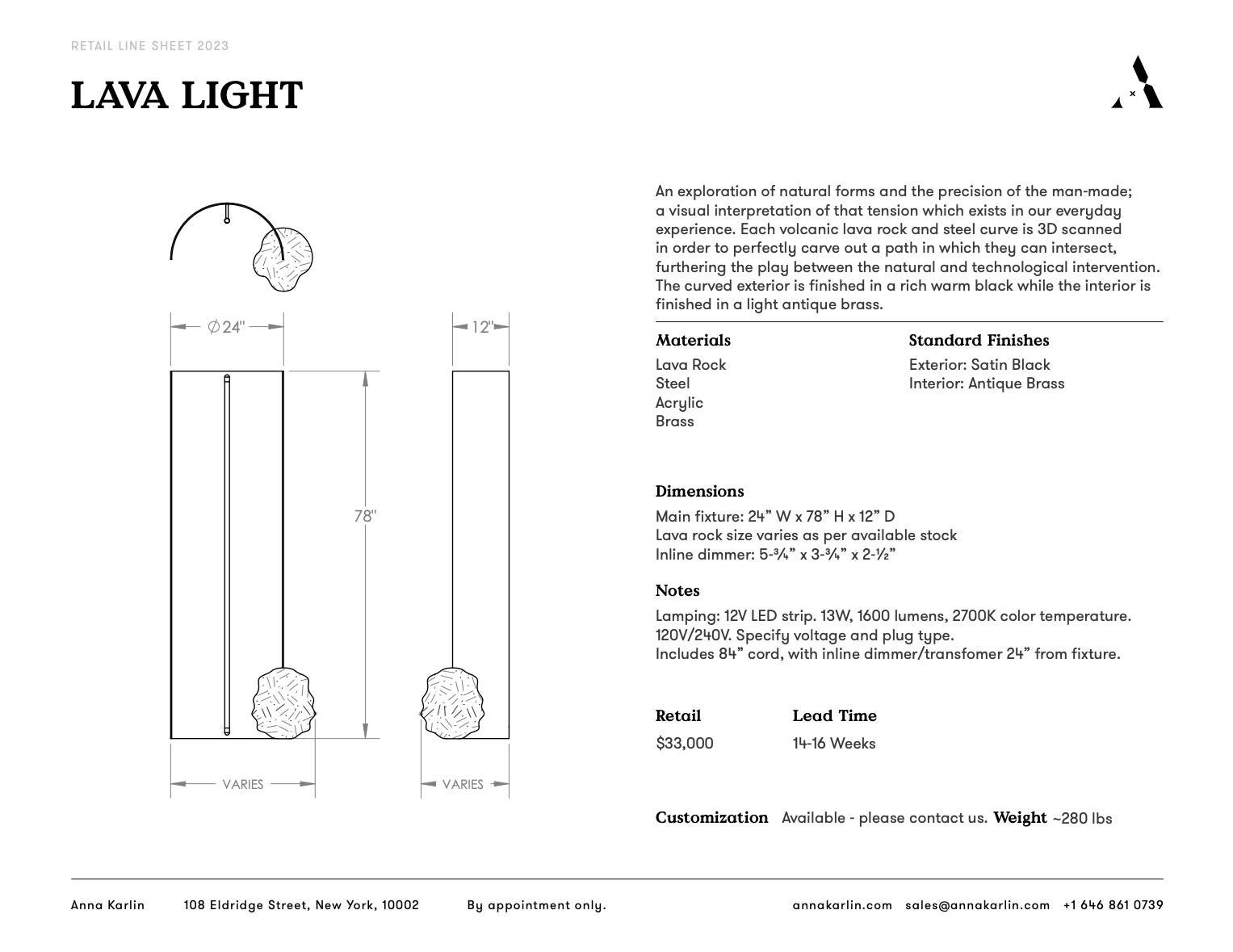 Anna Karlin Lava Light For Sale 1