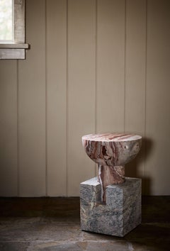 Anna Karlin Marble Block Side Table, B