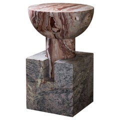 Anna Karlin Marble Block Side Table, B