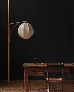 Anna Karlin Mulberry Globe Floor-to-Ceiling Lamp