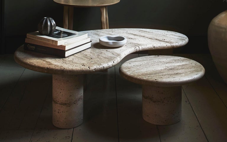 American Anna Karlin Puddle, Travertine For Sale