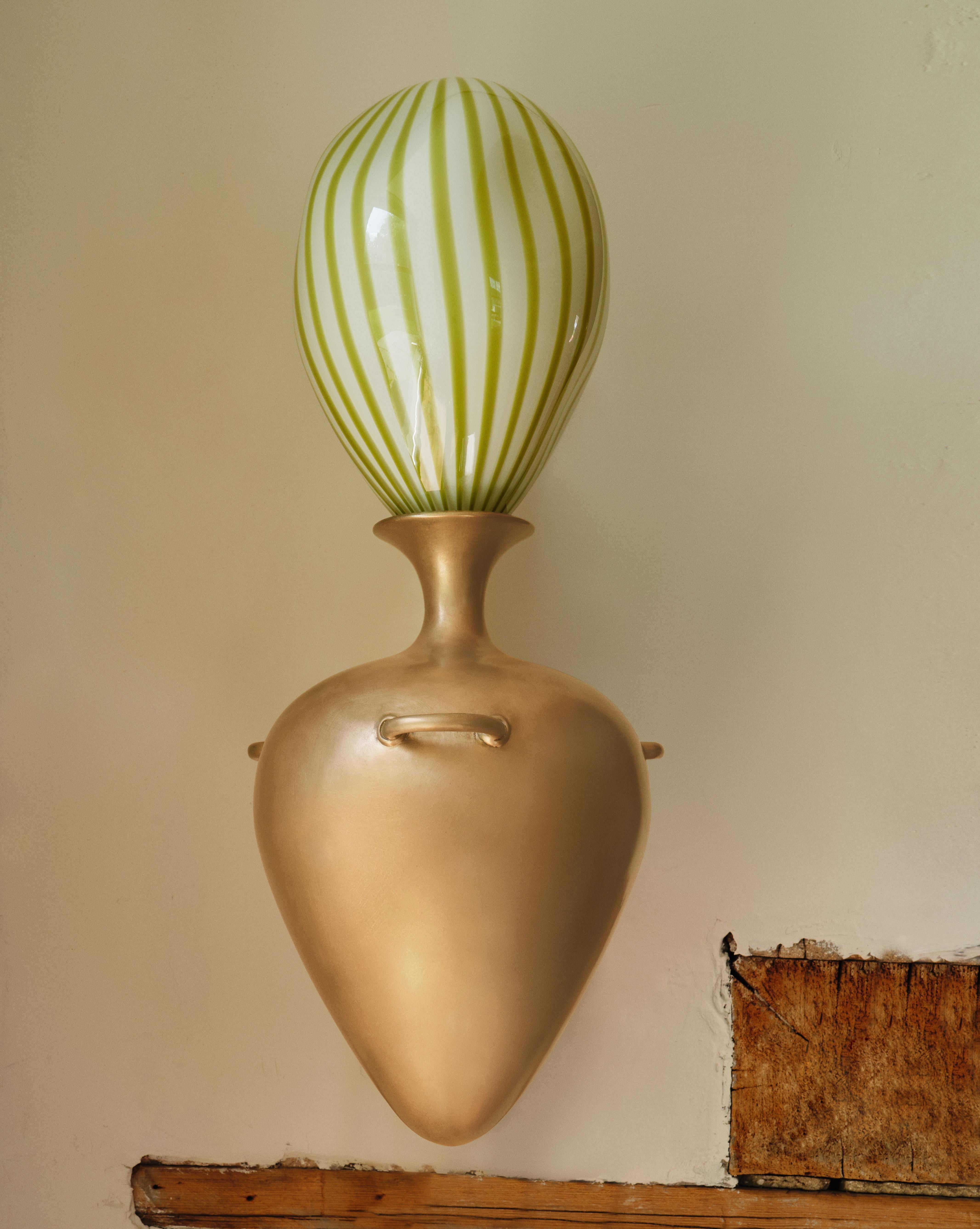 Anna Karlin Urn Sconce, Satin Bronze In New Condition For Sale In New York, NY