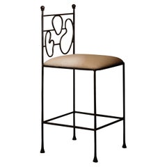 Anna Karlin Wrought Iron Counter Stool, B