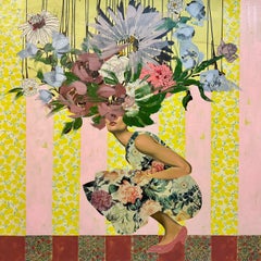 Figuratif/femme/Portrait/Florals/Pattern_Go Your Own Way_Anna Kincaide_2024