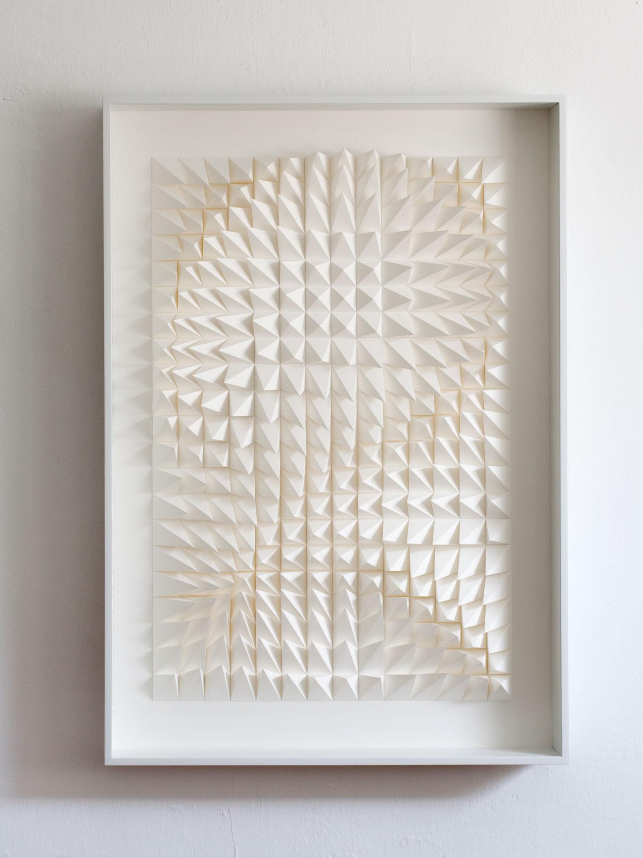 Untitled 216 by Anna Kruhelska - Paper Wall Sculpture For Sale 1