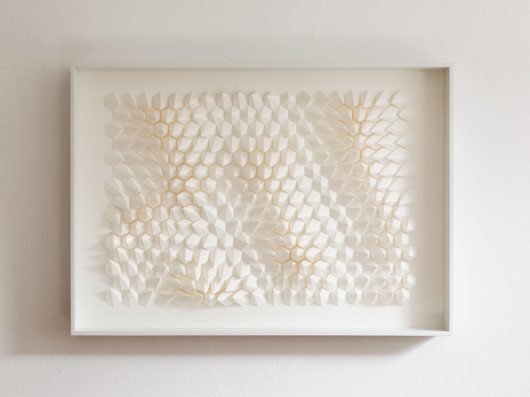 Untitled 217 by Anna Kruhelska - Paper Wall Sculpture For Sale 1