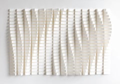 Untitled 218 by Anna Kruhelska - Paper wall sculpture