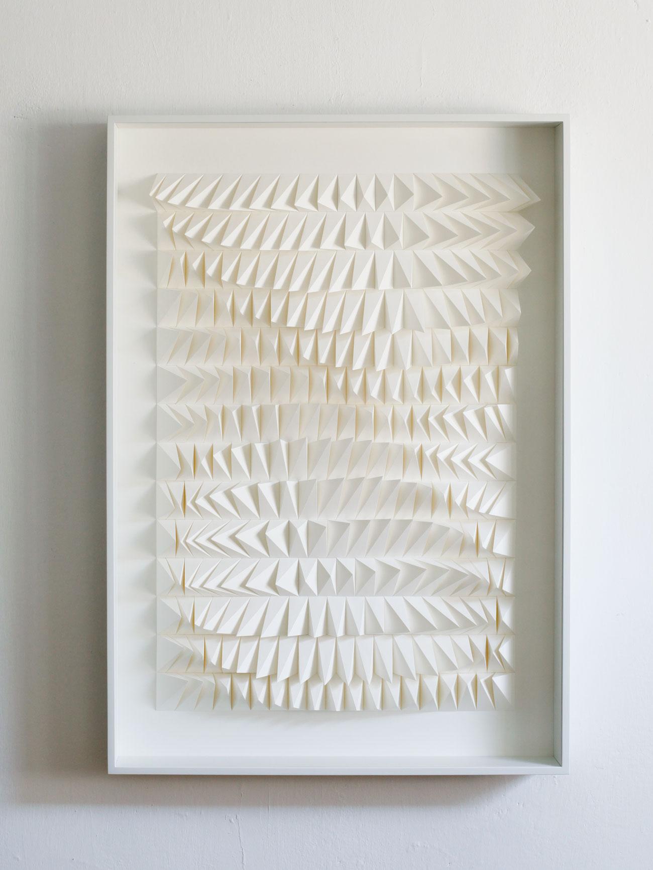 Untitled 219 by Anna Kruhelska - Paper Wall Sculpture For Sale 1