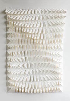 Untitled 219 by Anna Kruhelska - Paper Wall Sculpture
