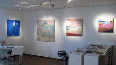 K2 - Mount Godwin-Austen, paysage contemporain, peinture moderne de montagne