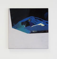 THE VIEW -  Contemporary Landscape, Modern Mountains and Nature Painting