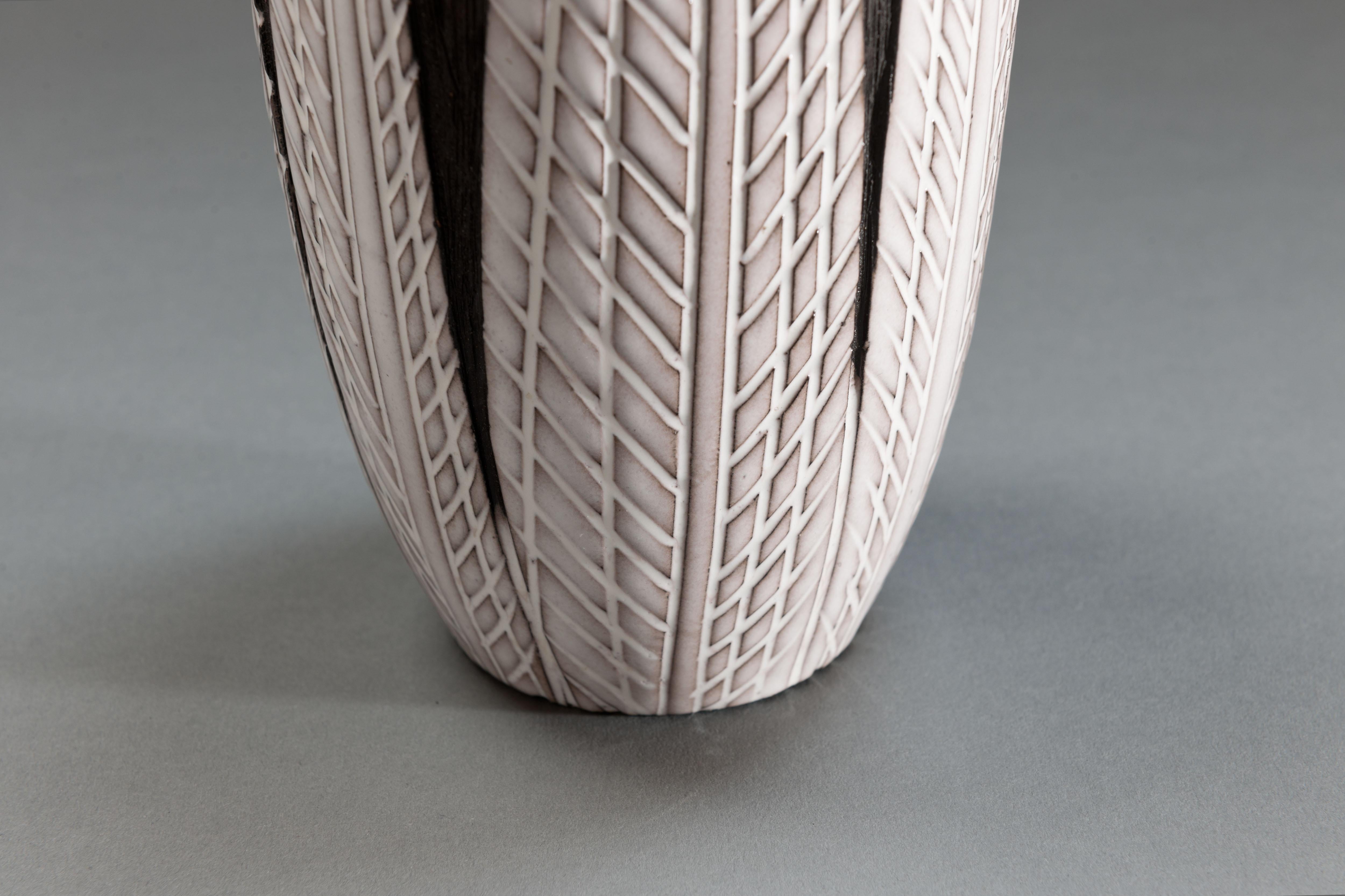 Anna-Lisa Thomson Ceramic 'Paprika' Vases (3) by Upsala Ekeby For Sale 6