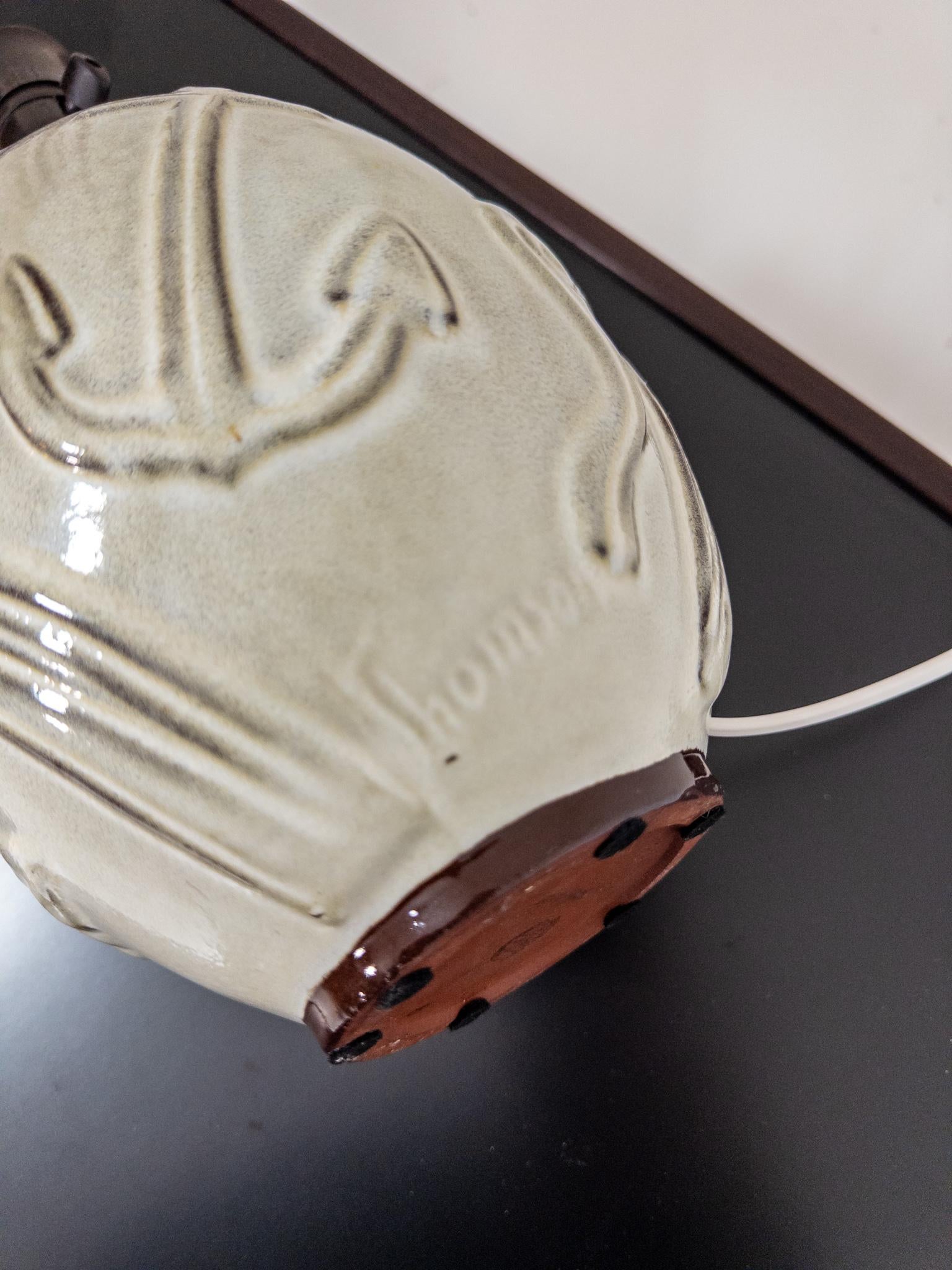 Anna-Lisa Thomson Lámpara de sobremesa de cerámica, Gefle Suecia, años 40-50 mediados del siglo XX en venta