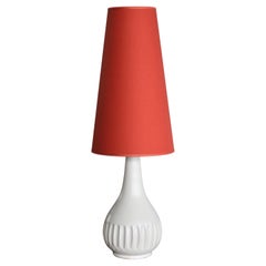 Lampe de table en céramique Anna-Lisa Thomson, Upsala-Ekeby, moderne suédoise, années 1940