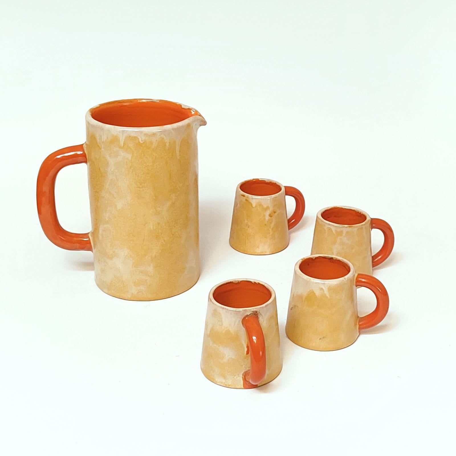 Vernissé Vase en céramique Anna-Lisa Thomson pour Upsala-Ekeby, Suède, années 1930 en vente