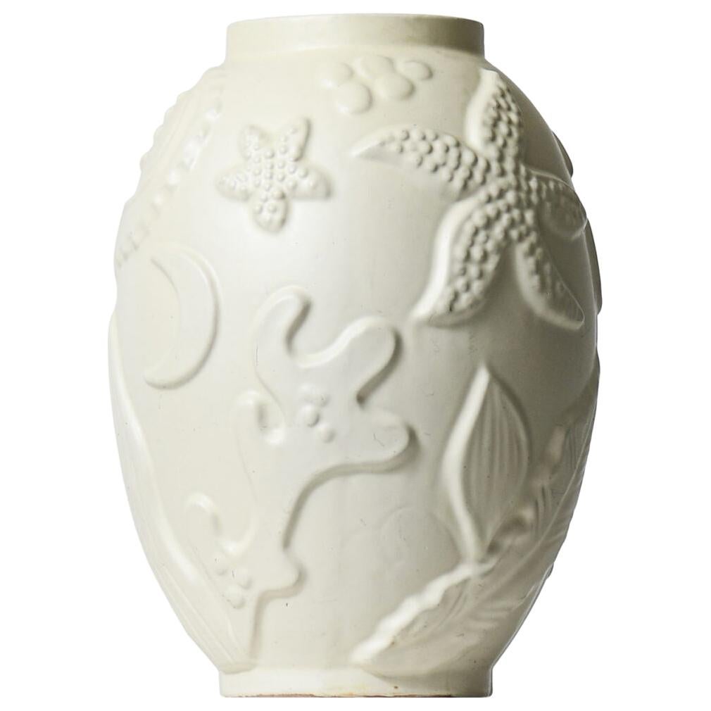 Anna-Lisa Thomson Floor Vase Produced by Upsala Ekeby in Sweden