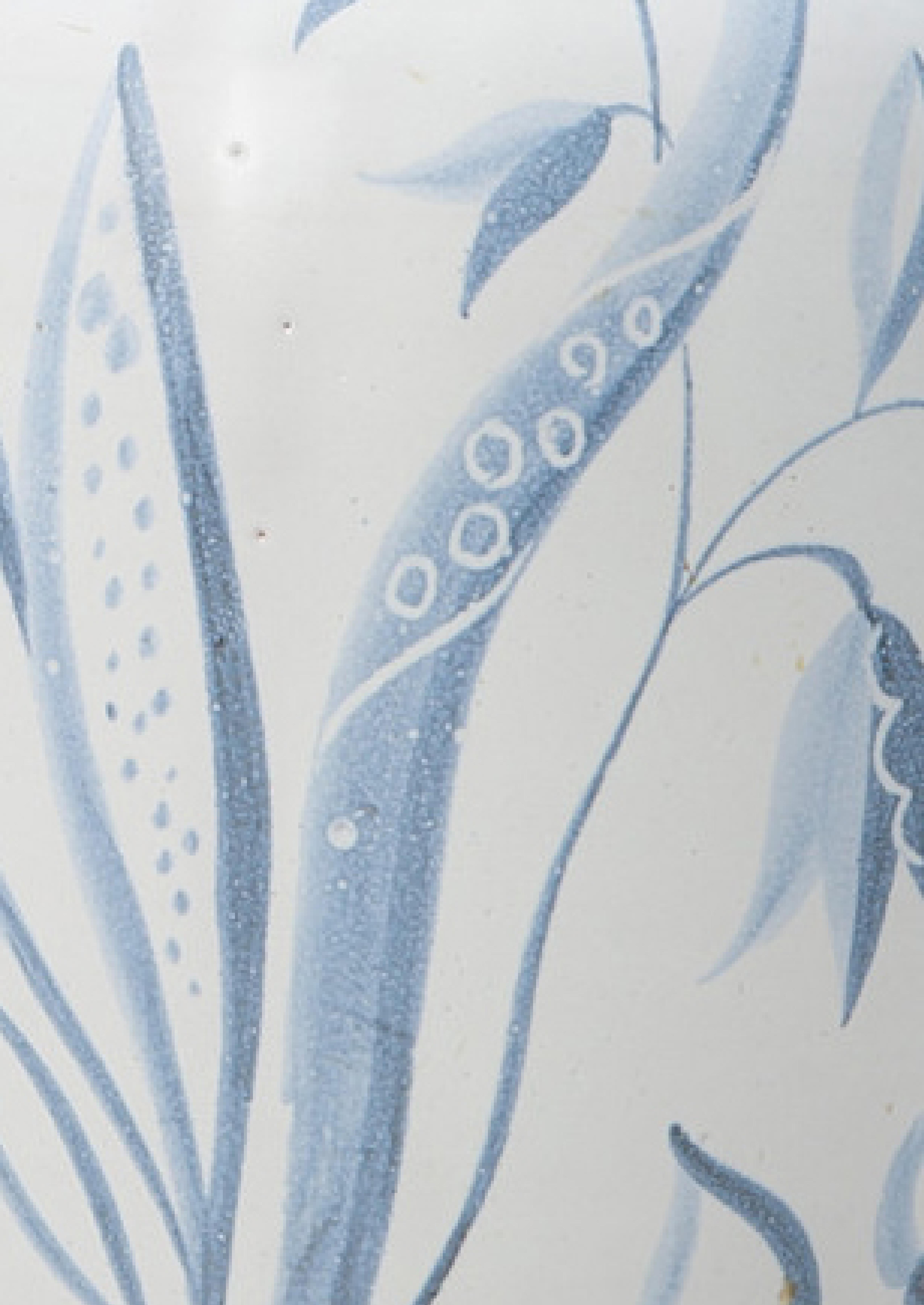 Anna-Lisa Thomson Flora Tischlampe für Upsala Ekeby, Schweden, ca. 1940-50er Jahre (Keramik) im Angebot
