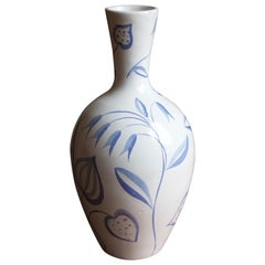 Anna-Lisa Thomson, "Flora" Vase, Stoneware, Upsala-Ekeby, Sweden, 1949