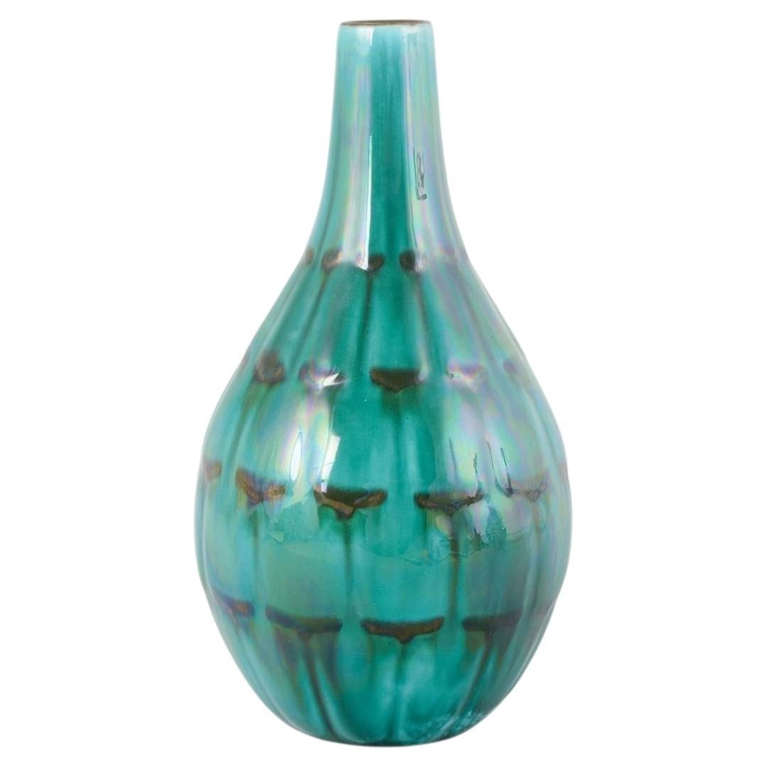 Anna-Lisa Thomson per Upsala Ekeby. Vaso in gres "Adria", anni '60.