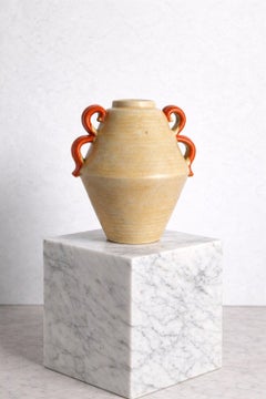 Anna-Lisa Thomson for Upsala Ekeby, Art Deco Ceramic Vase, Sweden 1930's