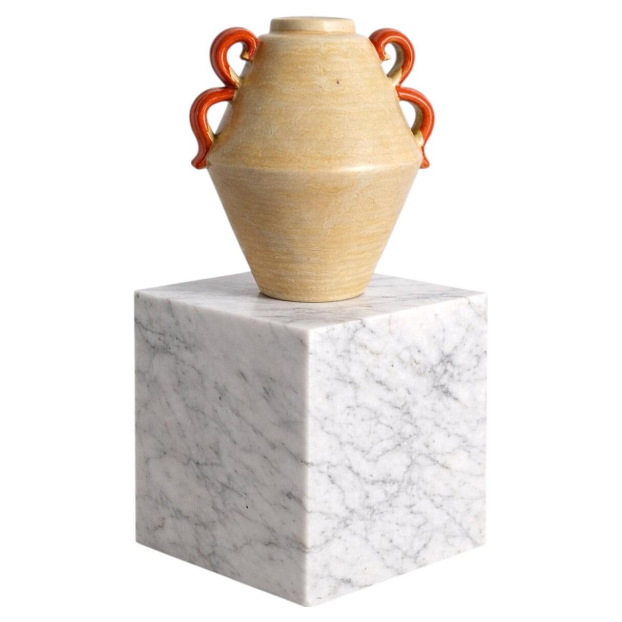 Anna-Lisa Thomson for Upsala Ekeby, Art Deco Ceramic Vase, Sweden 1930's