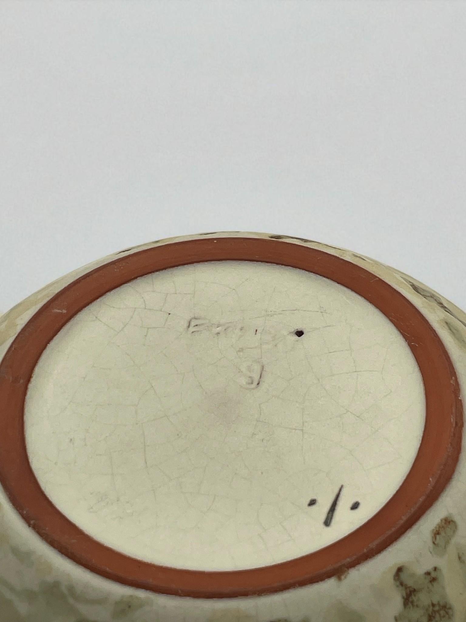 Anna-Lisa Thomson for Upsala-Ekeby, Lidded Ceramic Bowl, Swede 1930's For Sale 1